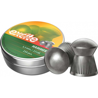 Пуля пневматическая H&N EXCITE HAMMER 5,5мм, 0,98гр (250 шт.) Пуля пневматическая H&N EXCITE HAMMER 5,5мм, 0,98гр (250 шт.)